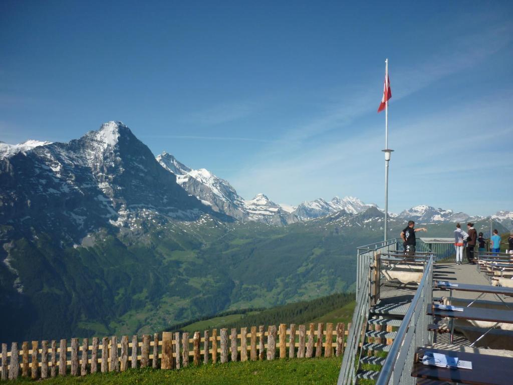 Berggasthaus First - Only Accessible By Cable Car Grindelwald Exterior photo